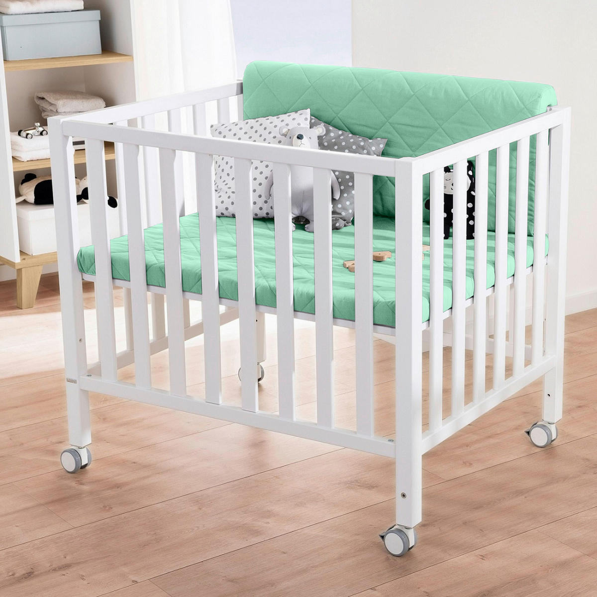 LAUFGITTEREINLAGE Scotty   - Pastellgrün, Basics, Textil (88,0/36,0/10,0cm) - Paidi