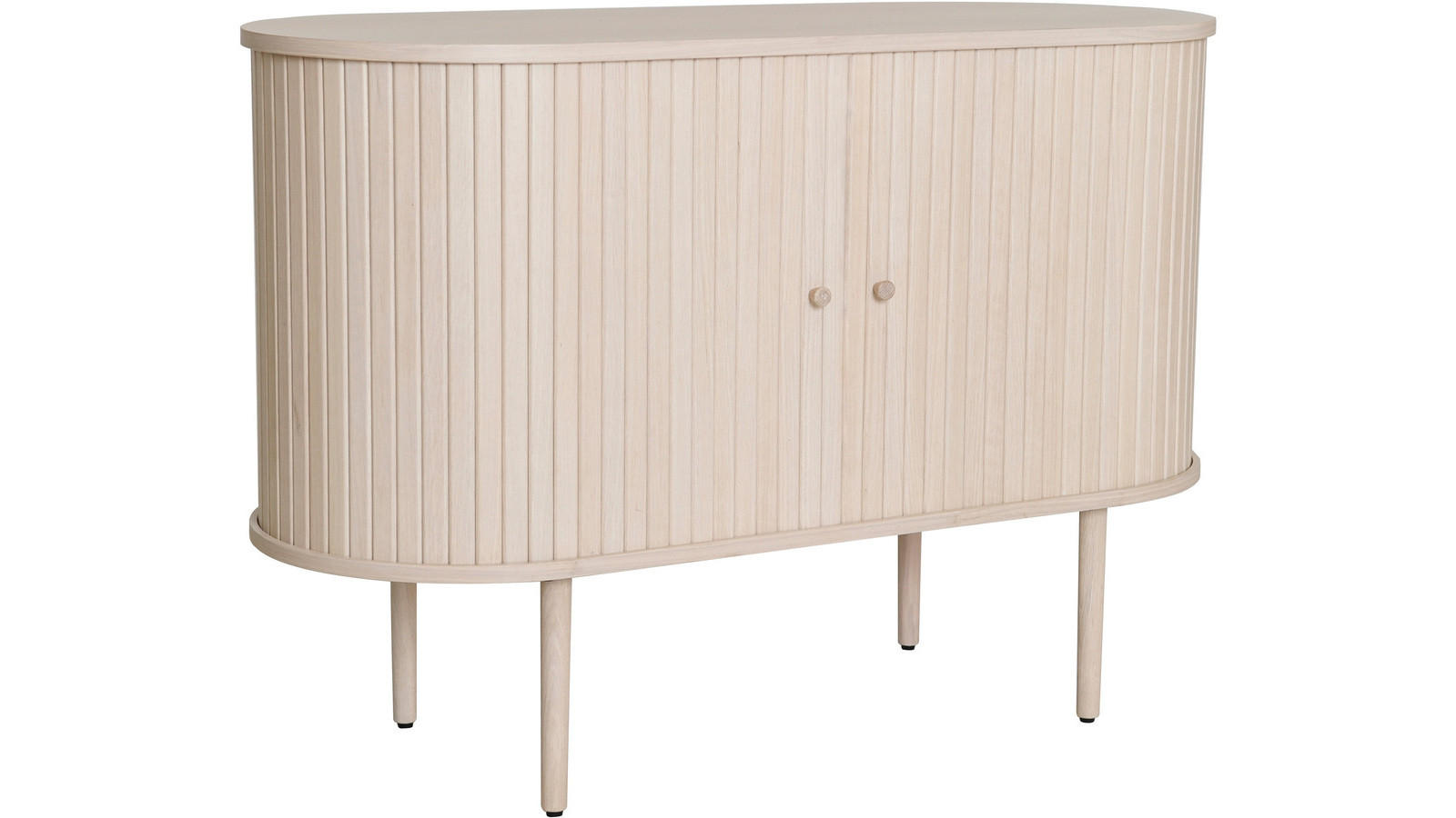 SIDEBOARD 110/76/45 cm  - vit/ekfärgad, Design, trä (110/76/45cm) - Best Price