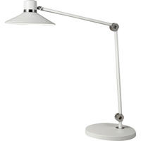 LED-SCHREIBTISCHLEUCHTE Panarea 78/85 cm   - Chromfarben/Weiß, Basics, Metall (78/85cm) - Fabas Luce