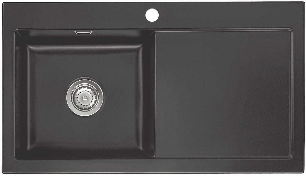 SPÜLE Mera 90 / 50750185  - Schieferfarben, Basics, Keramik (90/20/51cm) - Systemceram