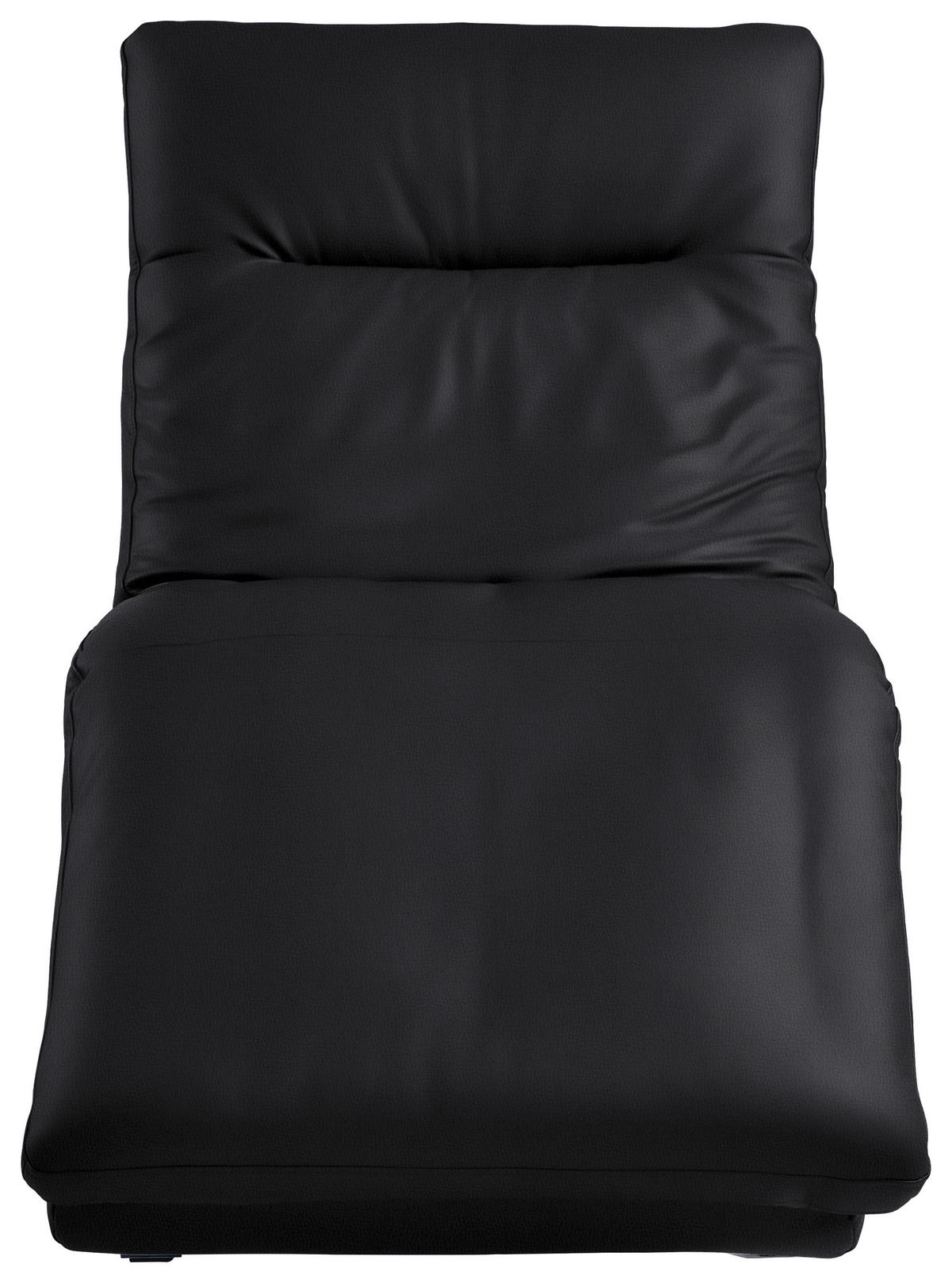LIEGE in Echtleder Schwarz  - Chromfarben/Schwarz, Basics, Leder/Metall (75/91/170cm) - Chilliano