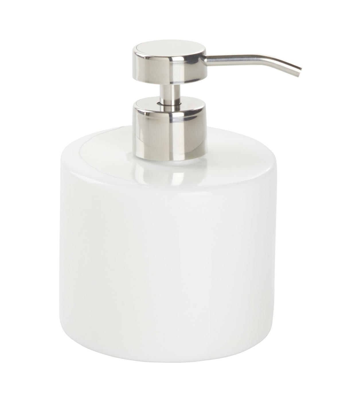 DOZATOR DE SĂPUN ceramică  - alb, Basics, ceramică (8/13/8cm) - Sadena