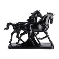 DEKOPFERD - Schwarz, Basics, Kunststoff (33,5/27/12,5cm)