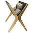 ZEITUNGSSTÄNDER - Eichefarben/Schwarz, Natur, Leder/Holz (60/45,5/32,6cm) - Voglauer ZEITUNGSSTÄNDER - Eichefarben/Schwarz, Natur, Leder/Holz (60/45,5/32,6cm) - Voglauer