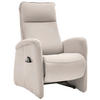FERNSEHSESSEL in Chenille Beige  - Beige, Konventionell, Textil (79/114/87-176cm) - Valdera