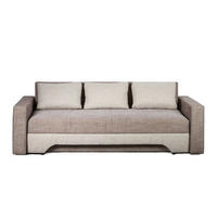 TROSJED drvo, tekstil  smeđa, bež    - bež/smeđa, Design, drvo/tekstil (235/85/85cm) - Boxxx