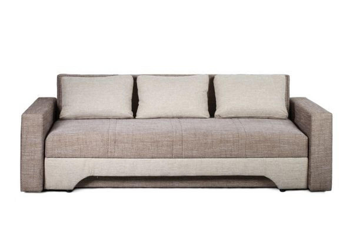 TROSJED drvo, tekstil  smeđa, bež    - bež/smeđa, Design, drvo/tekstil (235/85/85cm) - Boxxx