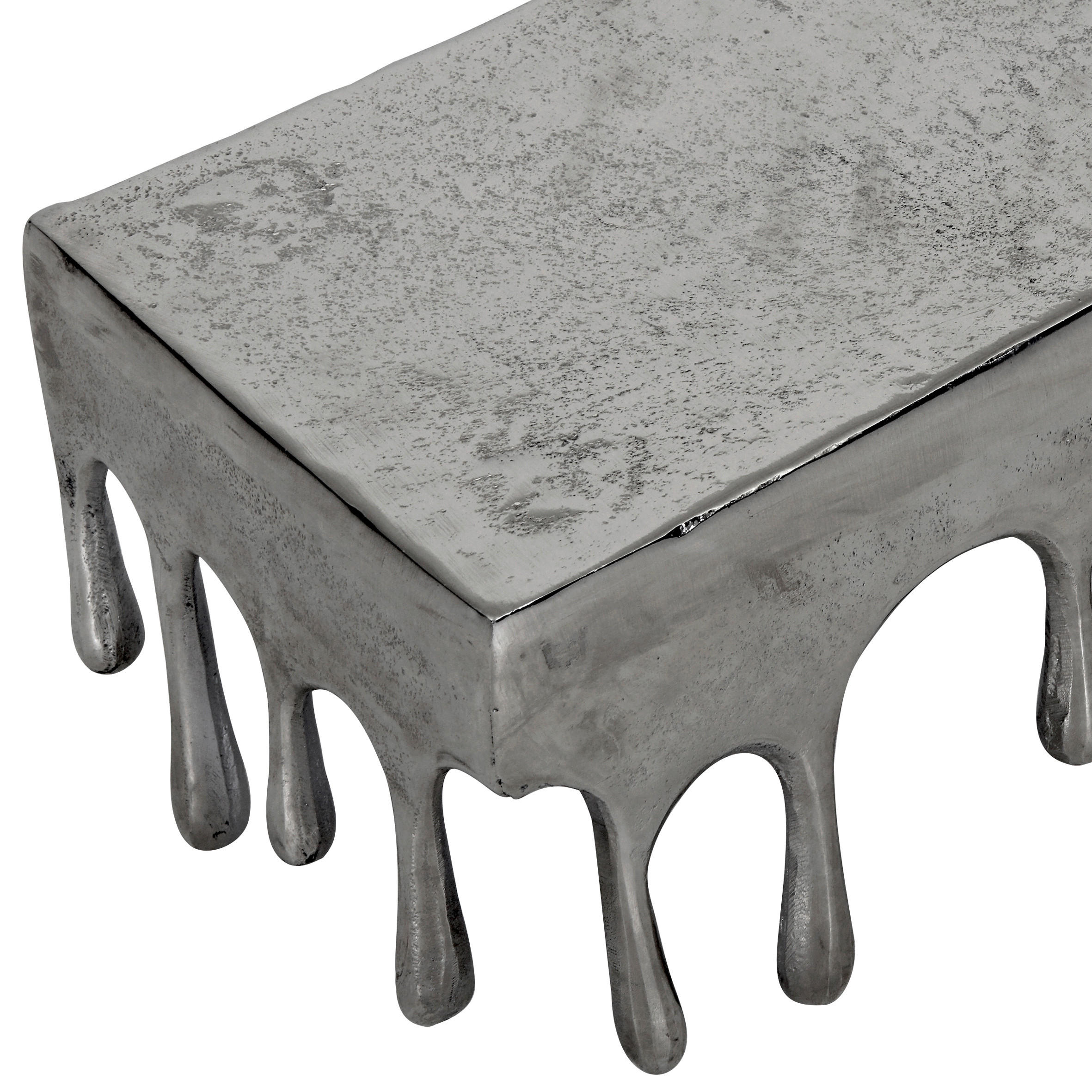 ETAJERĂ DE PERETE 42/17/20 cm  - argintiu, Modern, metal (42/17/20cm) - Ambia Home
