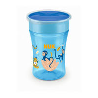 TRINKBECHER  - Blau/Rosa, Basics, Kunststoff (8,7/8,7/16,3cm) - NUK