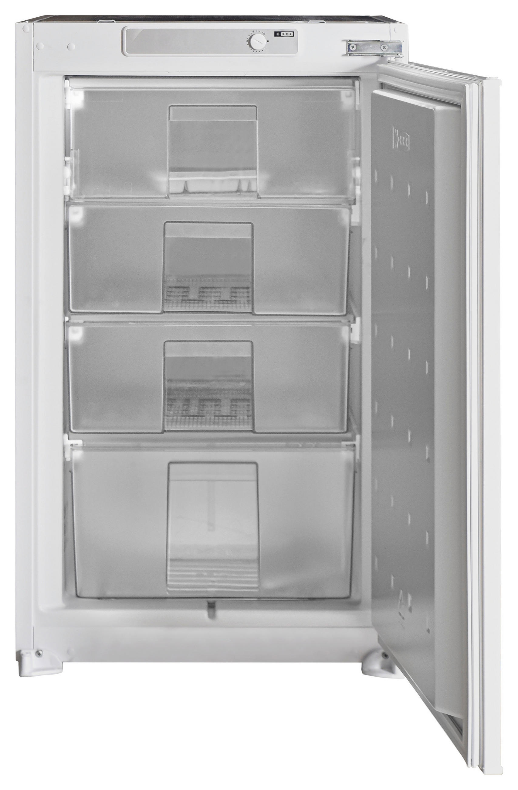 EINBAUGEFRIERSCHRANK GS88-10  - Weiß, Trend, Kunststoff/Metall (54/87,5/54,5cm) - Respekta