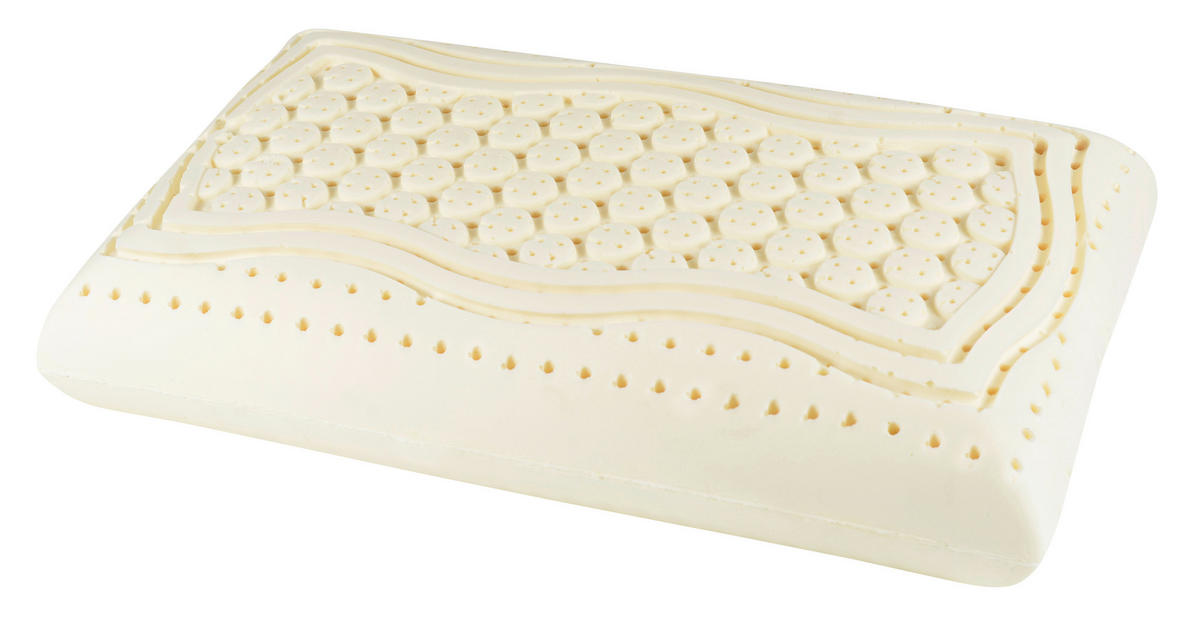 VZGLAVNIK  - bela, Basics, tekstil (70/40/14,5cm) - Meblojogi