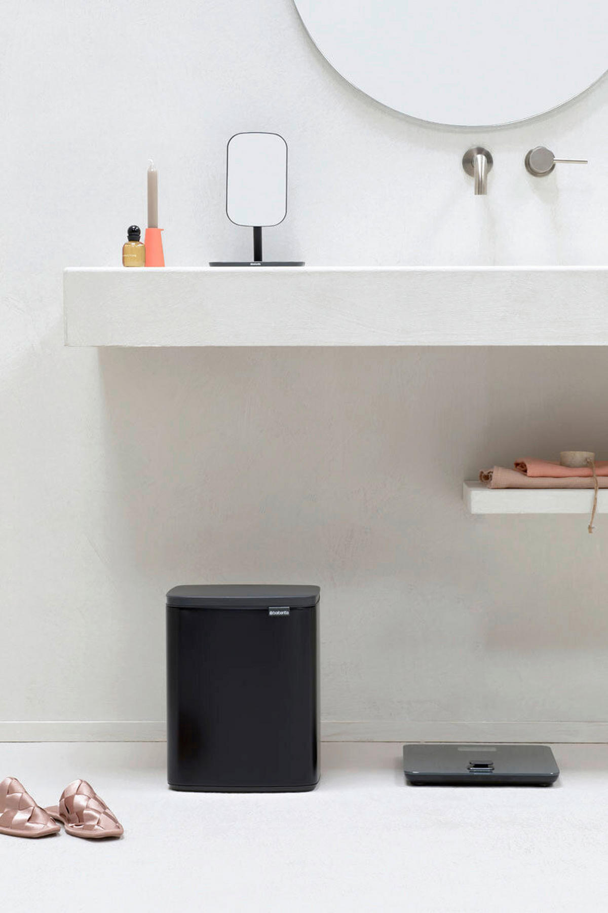KOŠ ZA SMETI - Basics, kovina (29.5/37.5/23cm) - Brabantia