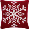 ZIERKISSEN  45/45 cm   - Rot, KONVENTIONELL, Textil (45/45cm) - X-Mas