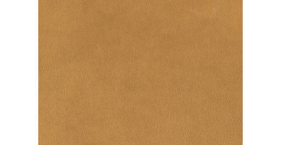 ECKSOFA in Echtleder Senfgelb 233/309 cm - Edelstahlfarben/Senfgelb, Design, Leder/Metall (233/309cm) - Dieter Knoll