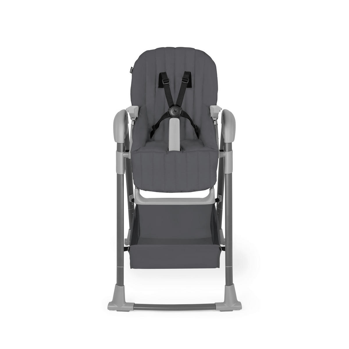 HOCHSTUHL-SET Sit N Relax 3in1 Dunkelgrau Dark Grey  - Dunkelgrau, Basics, Kunststoff/Textil (56/106/85cm) - Hauck