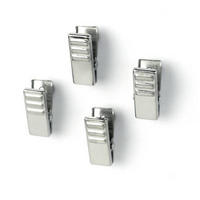MAGNETSET  - Silberfarben, Basics, Metall (2,5/1/1,8cm)