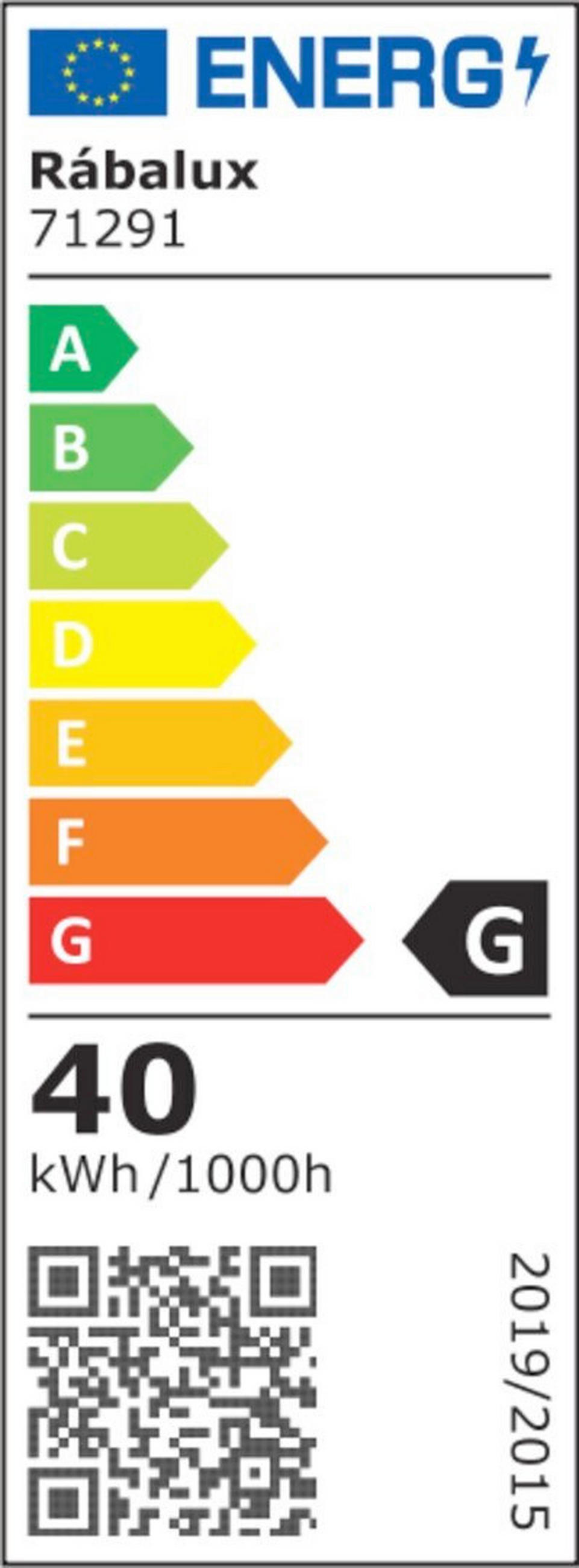 LED PLAFONJERA MATHIOLA  - bela/zlatna, Osnovno, metal/plastika (56/6cm)