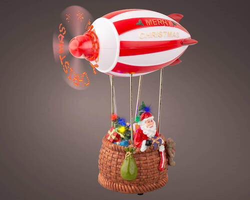 LED BOŽIĆNA FIGURA - višebojno, Basics, plastika (16/20,5/9cm)
