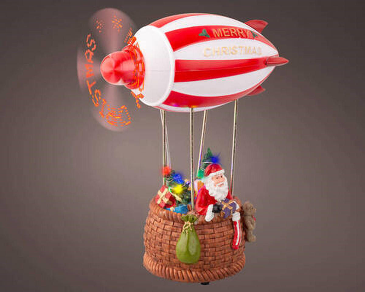 LED BOŽIĆNA FIGURA - višebojno, Basics, plastika (16/20,5/9cm)