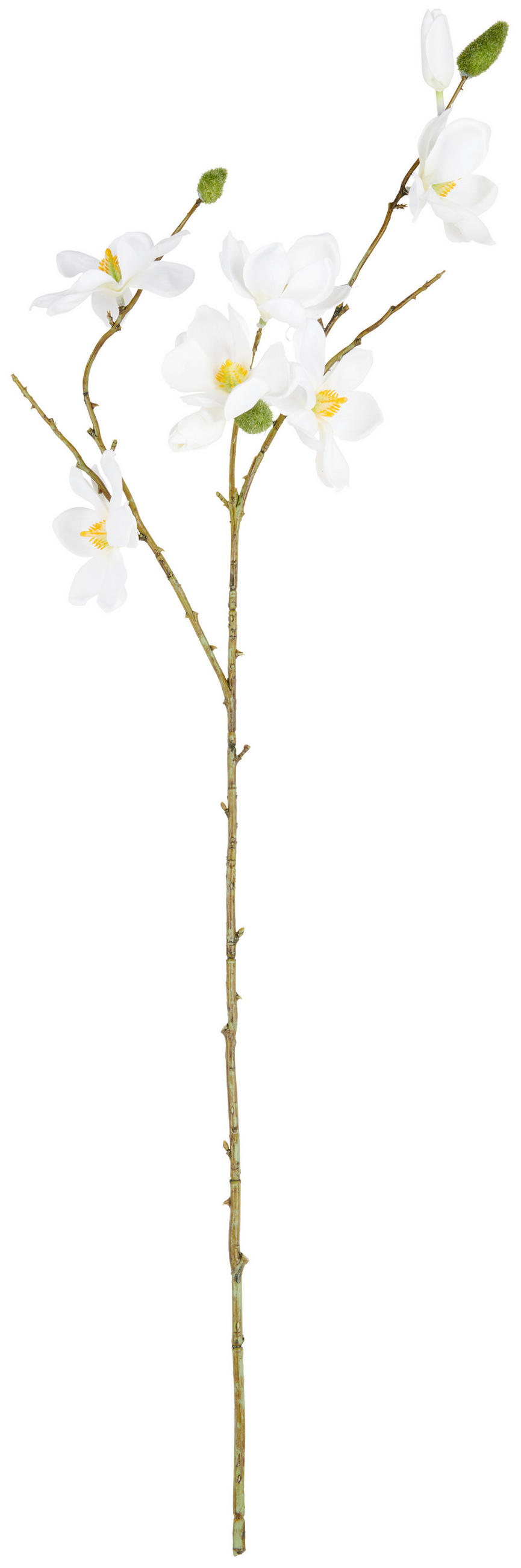 KONSTBLOMMA - brun/cremefärgad, Basics, textil/plast (82cm)