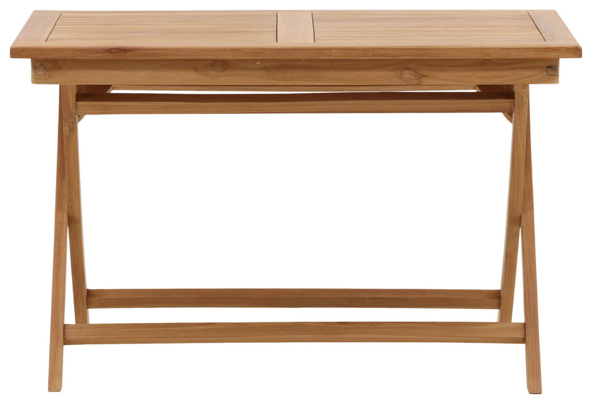 GARTENTISCH 120/70/75 cm Holz  - Teakfarben, KONVENTIONELL, Holz (120/70/75cm) - Gardenson