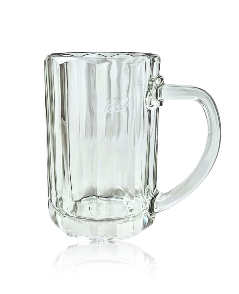 VRČ ZA PIVO  500 ml   - Basics, staklo (10/15/14cm)
