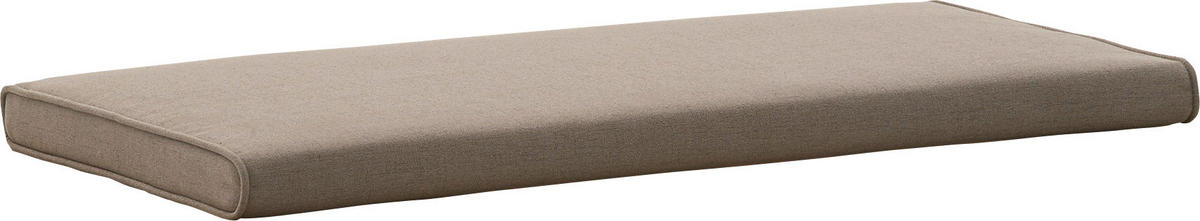 GARDEROBE 6-teilig  in 245/195/40 cm  - Taupe/Weiss, Design, Glas/Holzwerkstoff (245/195/40cm)
