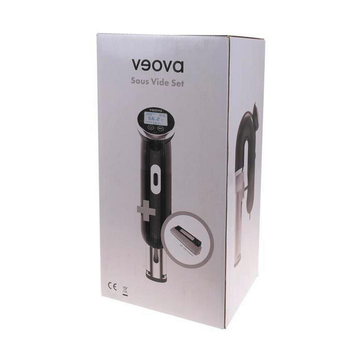 VAKUUMSKI APARAT  - crna/boje aluminija, Basics, metal/plastika (2,7kg)