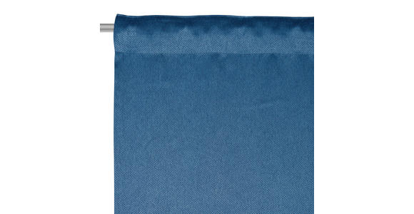 FERTIGVORHANG blickdicht  - Blau, Basics, Textil (135/245cm) - Esposa