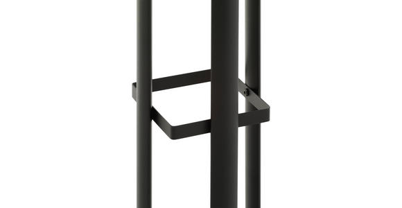 KLEIDERSTÄNDER in Schwarz 35,5/173/28,5 cm   - Schwarz, Basics, Metall (35,5/173/28,5cm) - Xora
