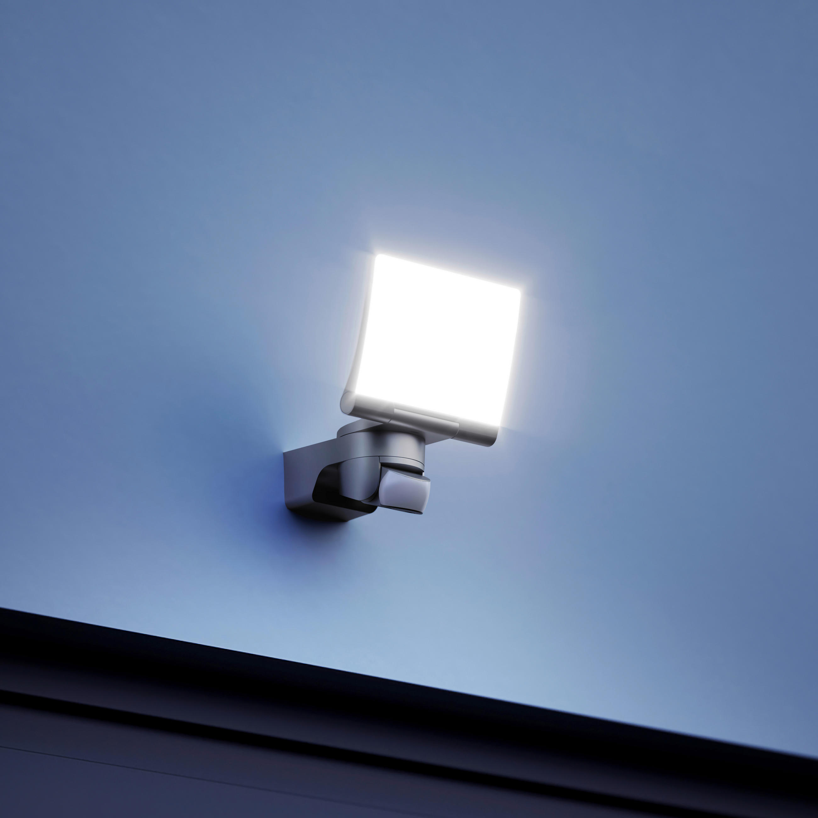 LED-AUßENLEUCHTE 16,1/18/24 cm   - Graphitfarben, Basics, Kunststoff (16,1/18/24cm) - Steinel