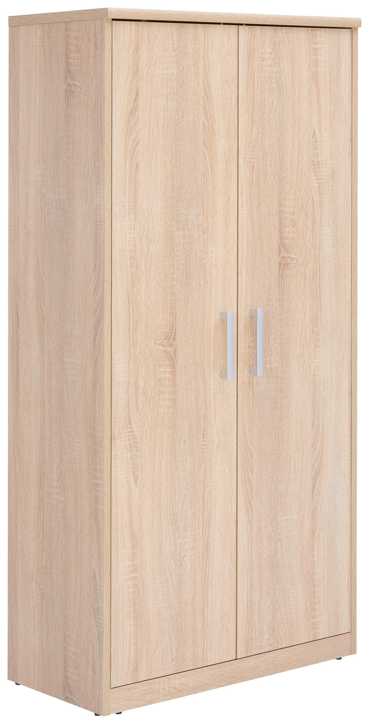 KOMMODE  in 72/148/36 cm  - Silberfarben/Schwarz, KONVENTIONELL, Holzwerkstoff/Metall (72/148/36cm) - Xora