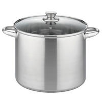 GEMÜSETOPF RIGO 10 L  - Edelstahlfarben, Basics, Metall (26cm) - GSW