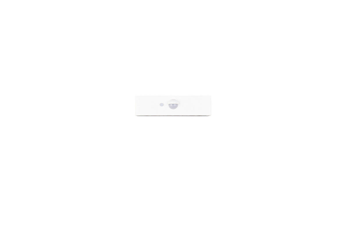 AUßENWANDLEUCHTE Elvas 13.8/9/3.6 cm  - Weiß, Design, Kunststoff (13.8/9/3.6cm)