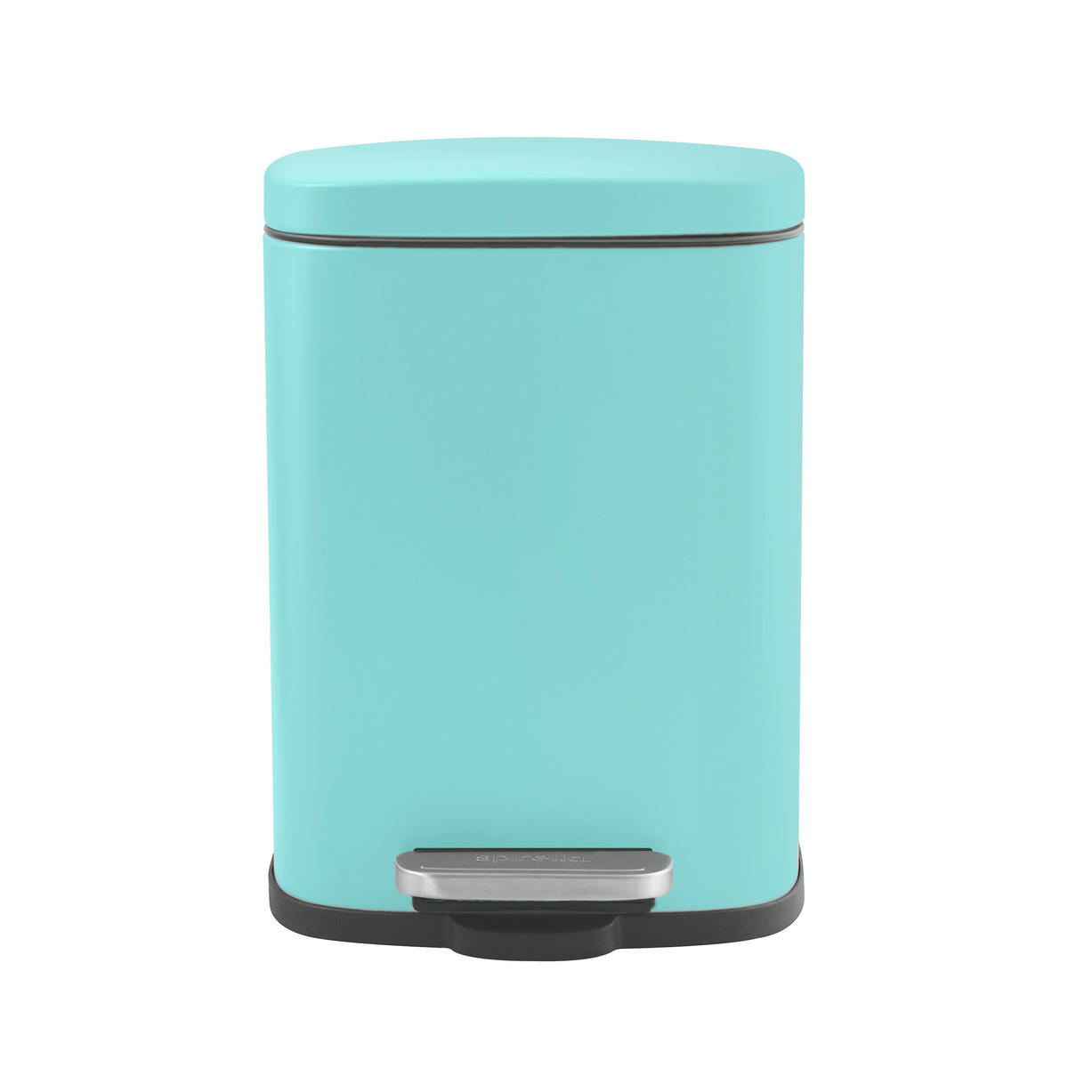TRETEIMER AKIRA 5 L  - Blau, Basics, Metall (21.4/17.6/30cm) - Spirella