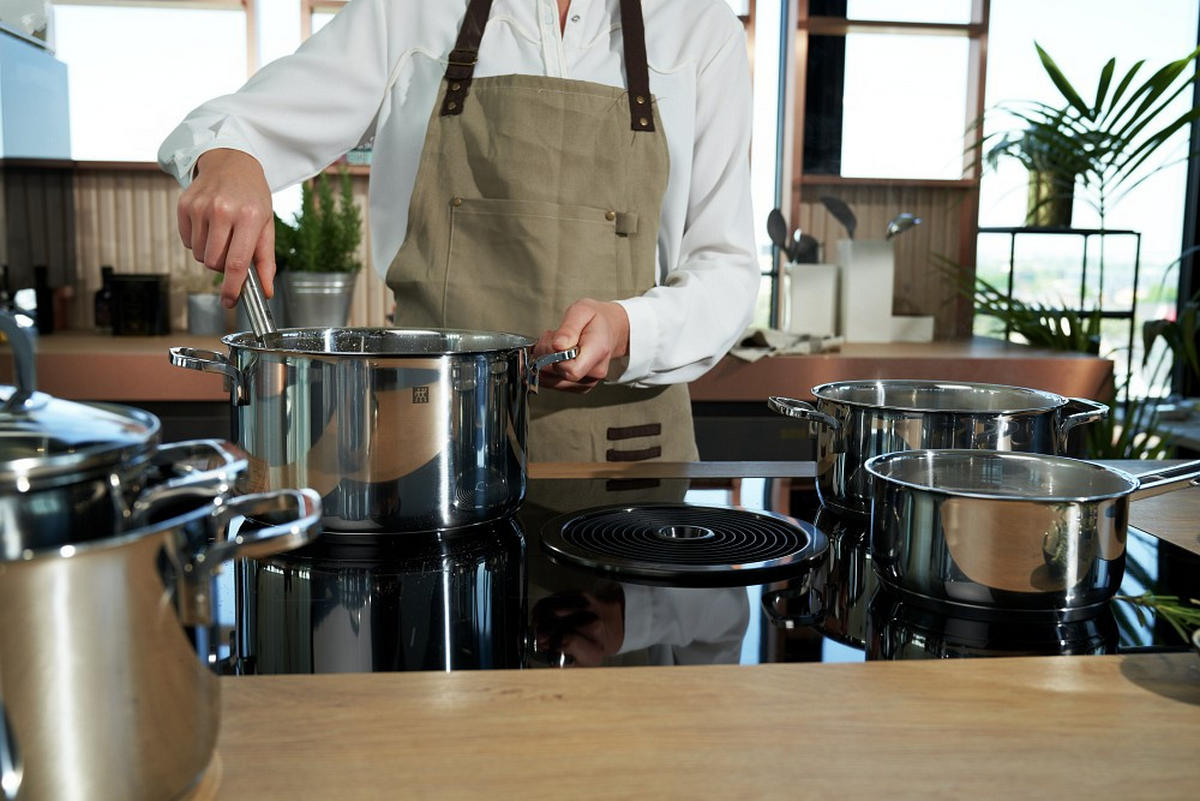 KOCHTOPFSET QUADRO 5-teilig  - Edelstahlfarben, Basics, Metall - Zwilling