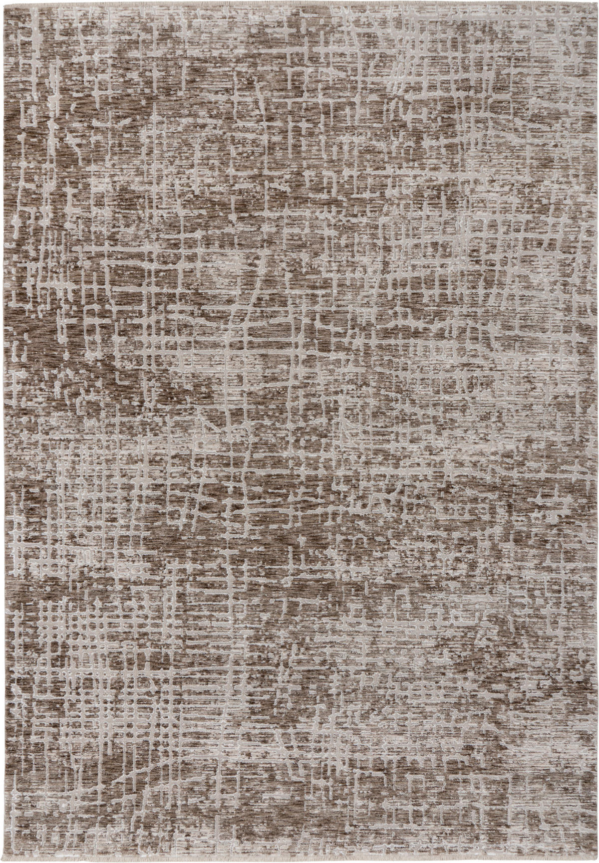 WEBTEPPICH 120/170 cm My Bella Taupe  - Taupe, Design, Textil (120/170cm) - Obsession