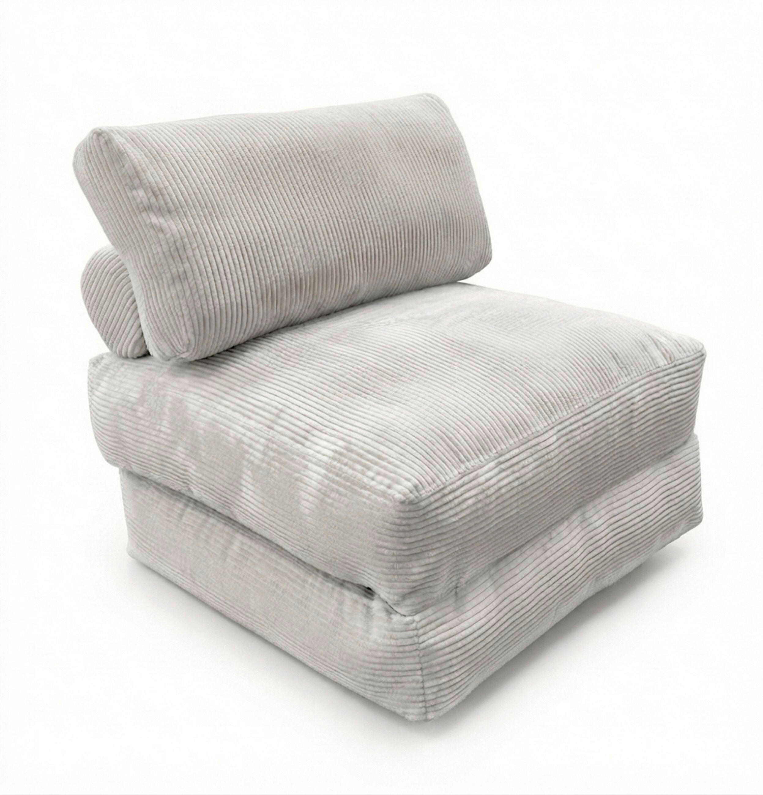 SCHLAFSESSEL Cord Naturfarben Rückenkissen  - Naturfarben, KONVENTIONELL, Textil (85/80/85cm) - Xora