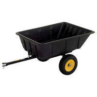 GARTENKARRE - Schwarz, Basics, Kunststoff (94/71/175cm)