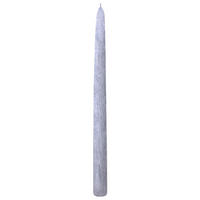 SVIEČKA V TVARE SLZY - strieborná, Basics, prírodné materiály (2/23/2cm)