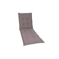LIEGENAUFLAGE Uni  - Taupe, Basics, Textil (60/7/190cm)