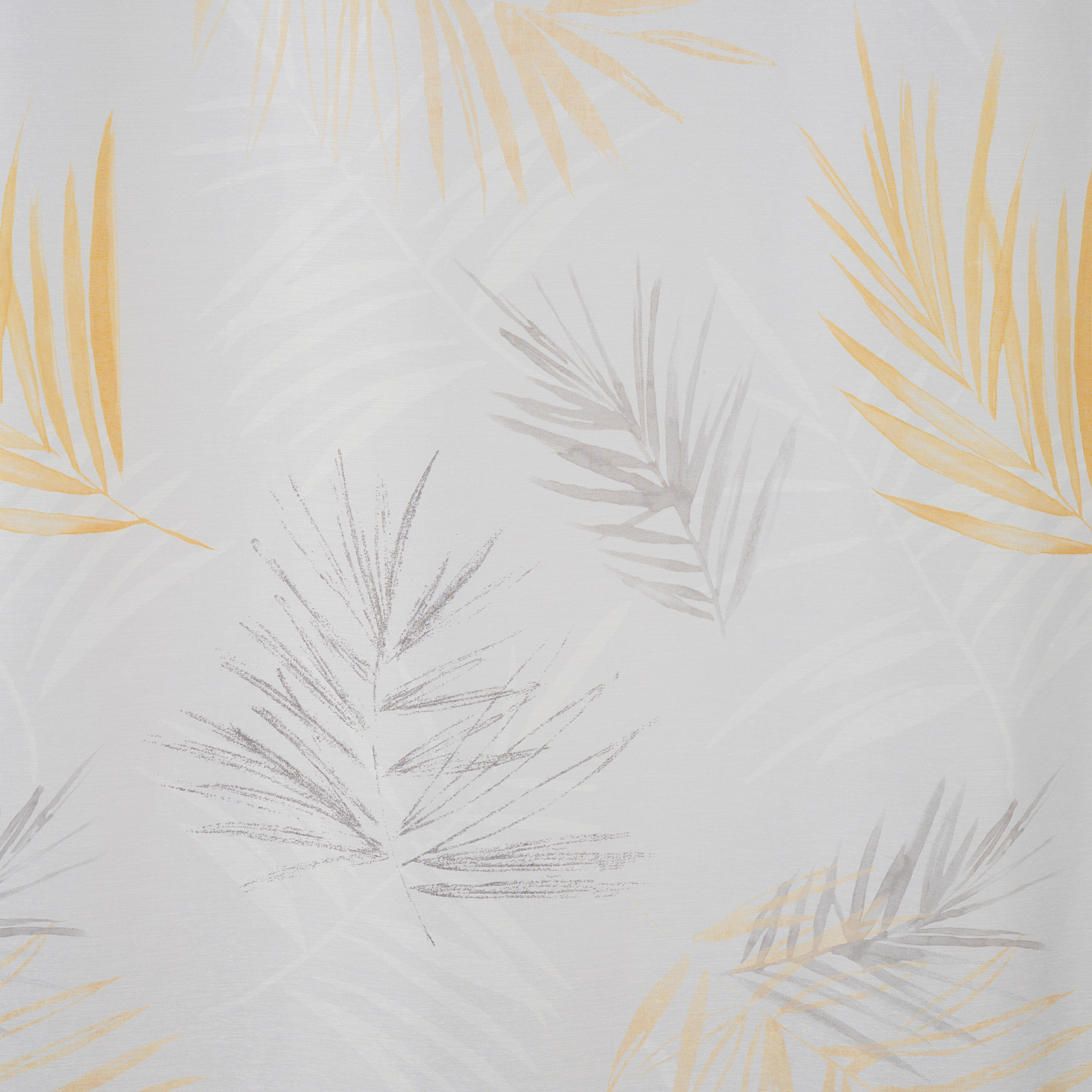 DEKOSTOFF per lfm halbtransparent  - Gelb, KONVENTIONELL, Textil (150cm) - Esposa