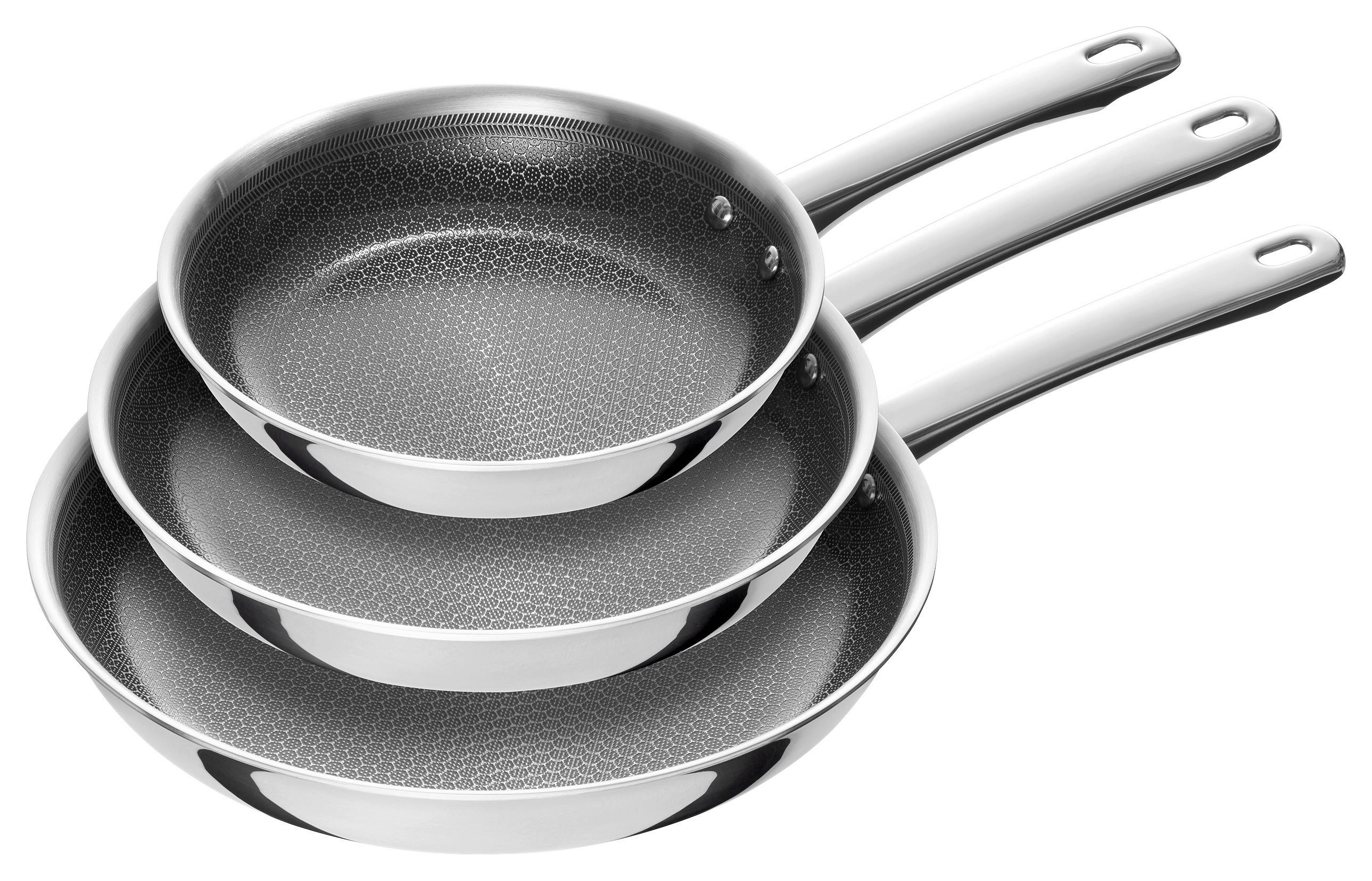 PANNSET 3 delar 20/24/28 cm  - silver, Basics, metall (20/24/28cm) - Henckels by ZWILLING