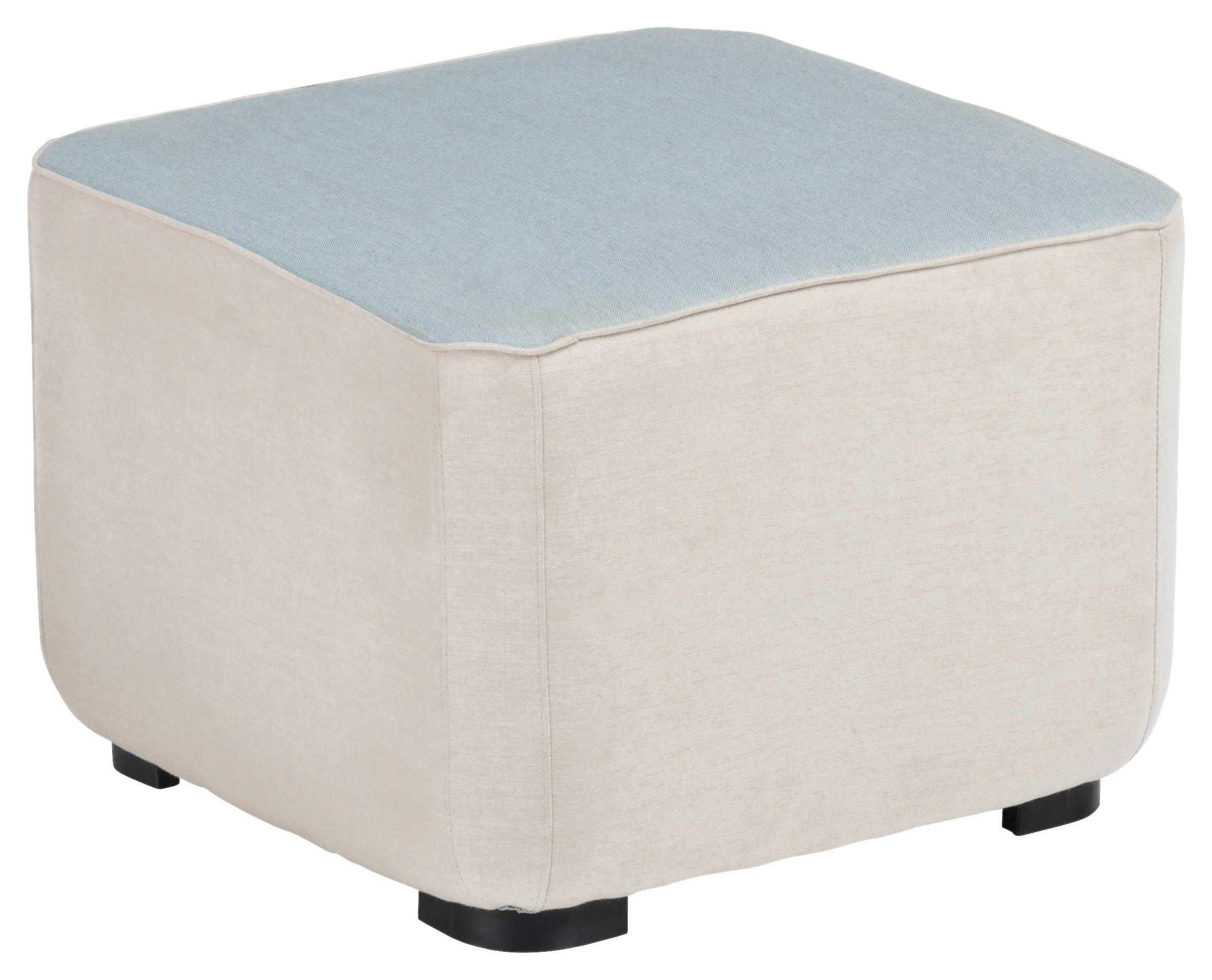 GARTENHOCKER in  - Anthrazit/Naturfarben, Basics, Textil/Metall (50/40/50cm) - Kettler