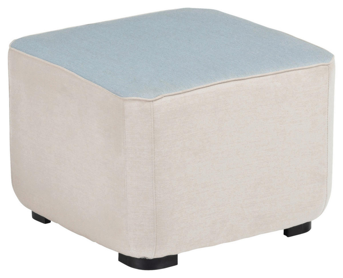 GARTENHOCKER in  - Anthrazit/Naturfarben, Basics, Textil/Metall (50/40/50cm) - Kettler