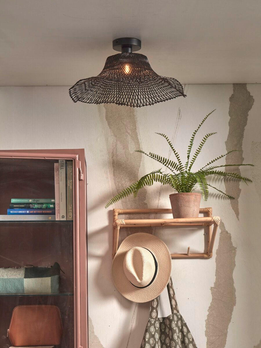 TAKLAMPA GOOD&MOJO 50/50/15 cm - svart, Trend (50/50/15cm) - Good & Mojo