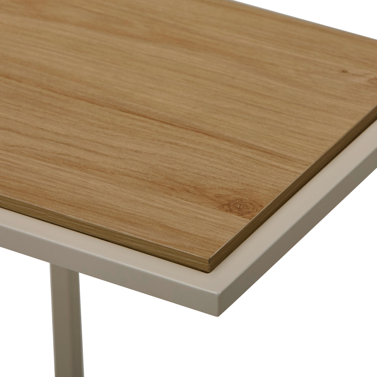 BEISTELLTISCH in Metall, Holzwerkstoff 30/40/60 cm  - Kaschmir/Eichefarben, Basics, Holzwerkstoff/Metall (30/40/60cm) - home24