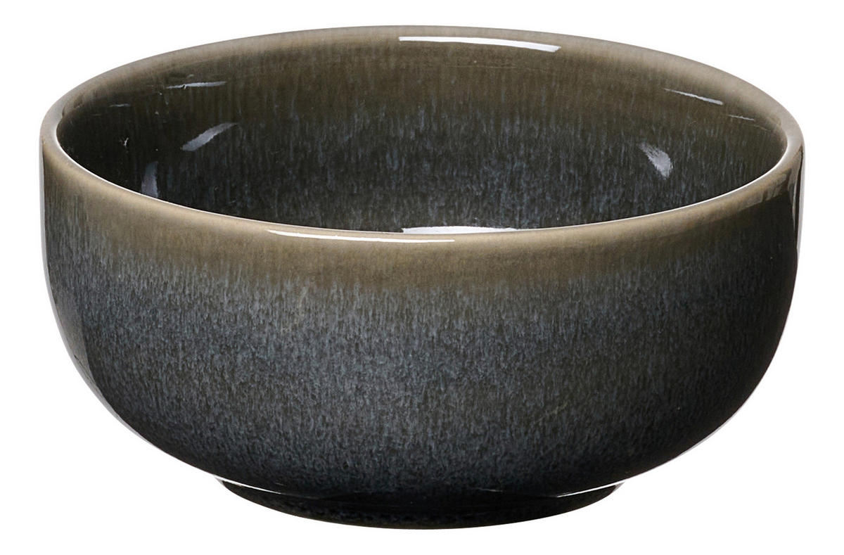 MÜSLISCHALE Eda Schiefer  - Grau, KONVENTIONELL, Keramik (16,5/5,5cm) - Ritzenhoff Breker