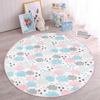 KINDERTEPPICH 150/150 cm Multicolor rund  - Multicolor, Basics, Textil (150/150cm)