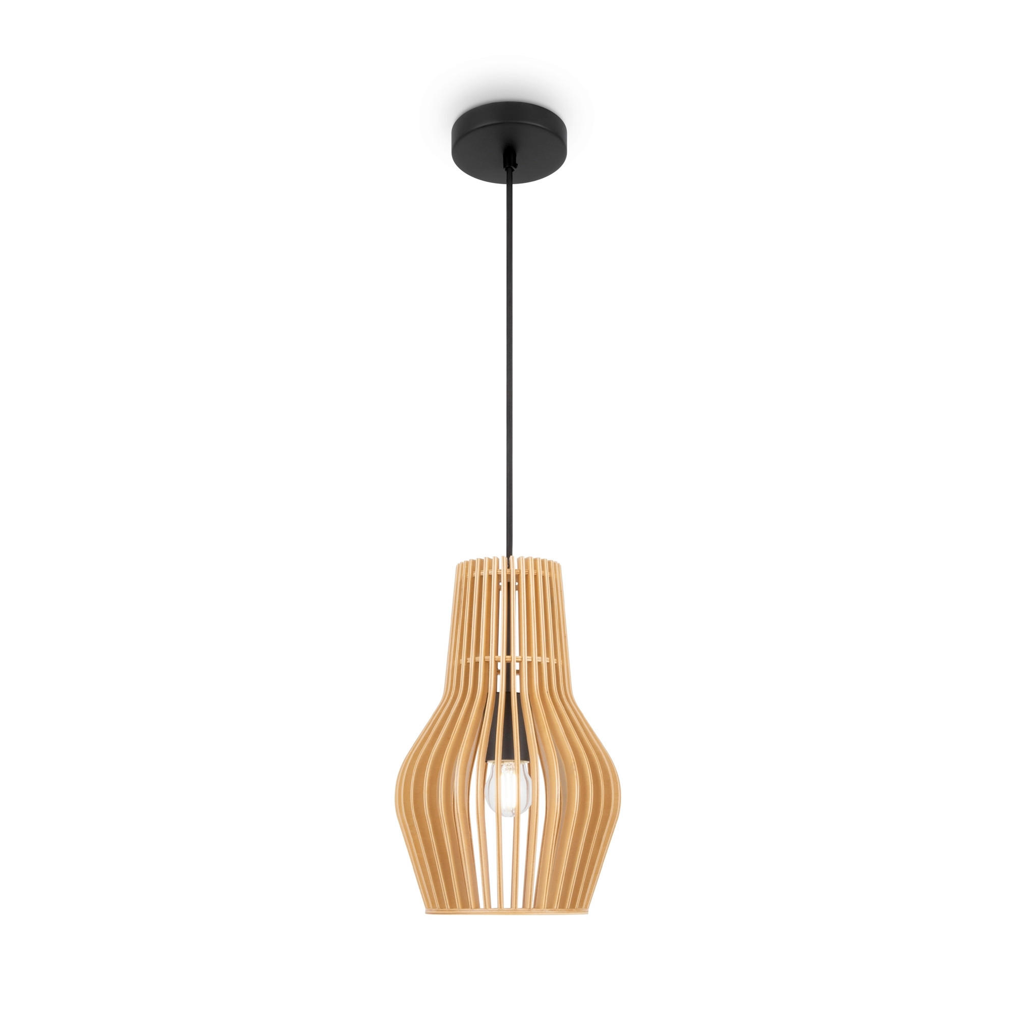 PENDELLEUCHTE Roots 30/342.5 cm  - Schwarz, Design, Metall (30/342.5cm) - MAYTONI